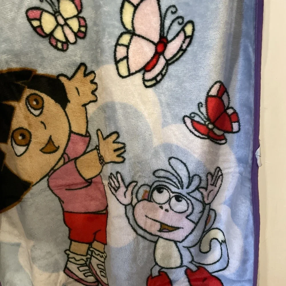 DORA THE EXPLORER CHILDRENS THROW BLANKET NICK JR Best Friends‎